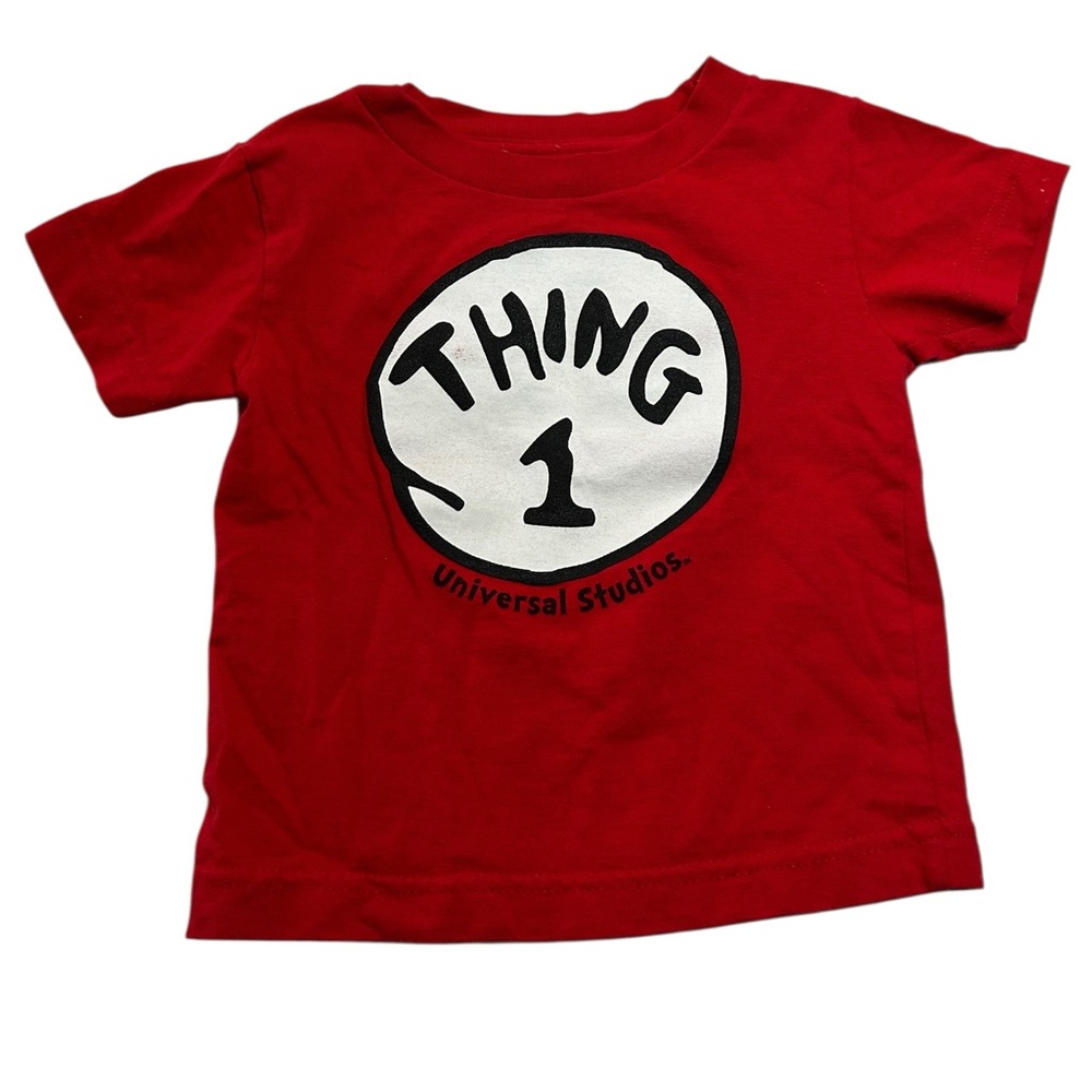 Universal Studios Thing 1 Short Sleeve Shirt